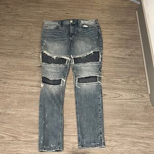 Pacsun Stacked Skinny Jeans 36x32